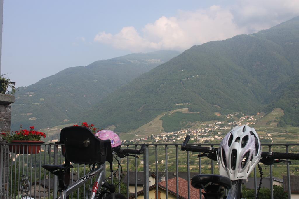 La Madonnina Lägenhet Villa di Tirano Exteriör bild