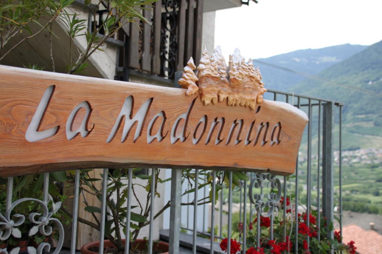 La Madonnina Lägenhet Villa di Tirano Exteriör bild